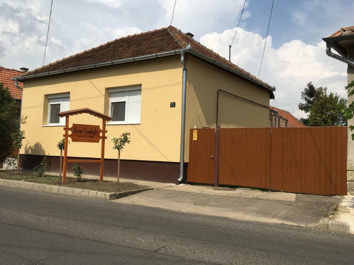 Rozsa Vendeghaz Hotel Tokaj Exterior foto