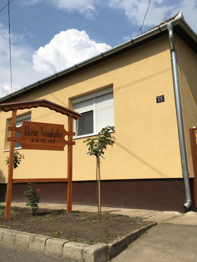 Rozsa Vendeghaz Hotel Tokaj Exterior foto